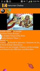 Hanuman Chalisa-Meaning &Video screenshot 4