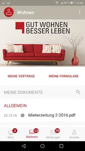 MeinBauverein screenshot 2