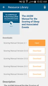 AASM Resource Library screenshot 1