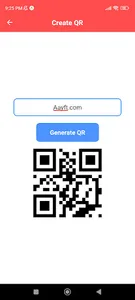 QuickQR Create and Scan QR screenshot 1
