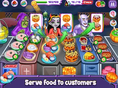 Halloween Cooking Party screenshot 14