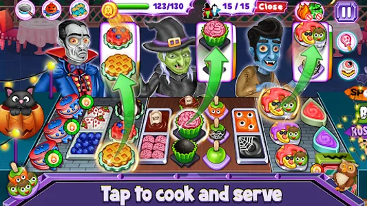 Halloween Cooking Party screenshot 7