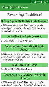 Recep Şaban Ramazan - 3 Aylar screenshot 2