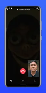 Fake Video Call Creepy Momo screenshot 0