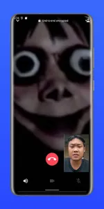 Fake Video Call Creepy Momo screenshot 5