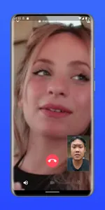 Fake Video Call Cemre Solmaz screenshot 1