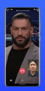 Fake Video Call Roman Reigns screenshot 0
