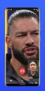 Fake Video Call Roman Reigns screenshot 1