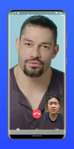 Fake Video Call Roman Reigns screenshot 4