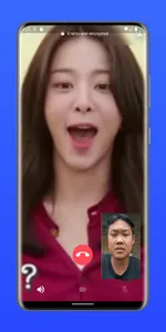 Fake Call 설인아 Seorina screenshot 4