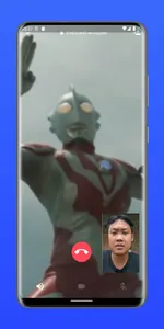 Fake Video Call Ultraman Prank screenshot 0