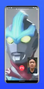 Fake Video Call Ultraman Prank screenshot 2