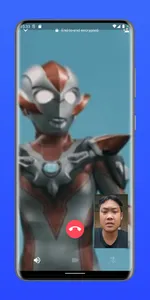 Fake Video Call Ultraman Prank screenshot 4