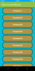 Vitamins screenshot 1