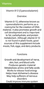 Vitamins screenshot 2