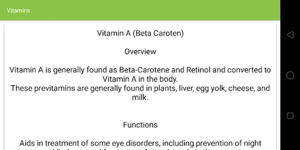 Vitamins screenshot 5