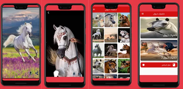 خلفيات خيول screenshot 0