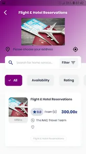 NAC Travel App screenshot 3