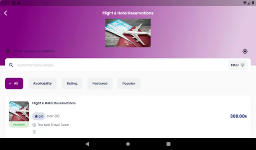 NAC Travel App screenshot 7