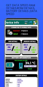 Get Device Info -System status screenshot 0