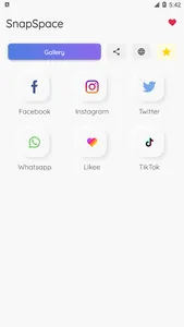SnapSpace: All Video Downloade screenshot 0