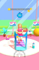 Idle Fitness: Beauty Girl screenshot 3