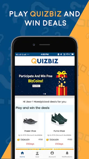 Quizbiz screenshot 0