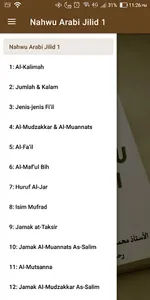 Nahwu Arabi 1 screenshot 1