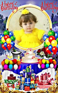 Birthday Photo Frame 2023 HD screenshot 4