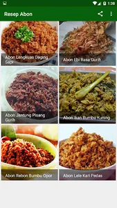 Resep Abon screenshot 3