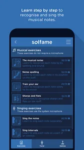 SolFaMe: Voice tuner & singing screenshot 1