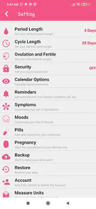 Period Calendar Ovulation Eva screenshot 13