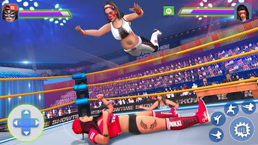 Angry Girl Ring Wrestling Game screenshot 12