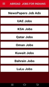 Abroad Jobs for Indians screenshot 1