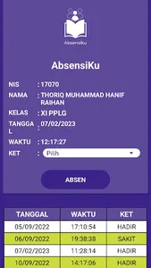 AbsensiKu screenshot 3