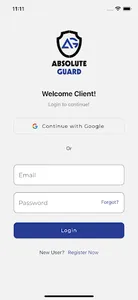 Absolute Guard - Client screenshot 1