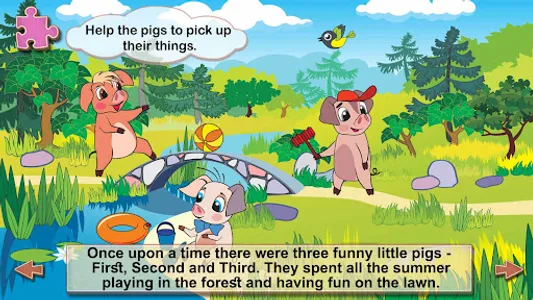 Three Little Pigs: Kids Book screenshot 0