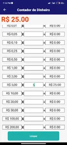 Contador de Dinheiro screenshot 1