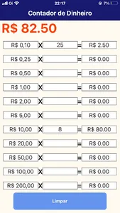 Contador de Dinheiro screenshot 2