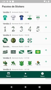 Palmeiras Stickers screenshot 0