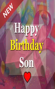 Happy Birthday Son Wishes screenshot 0