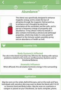 Ref. Guide for Essential Oils screenshot 12