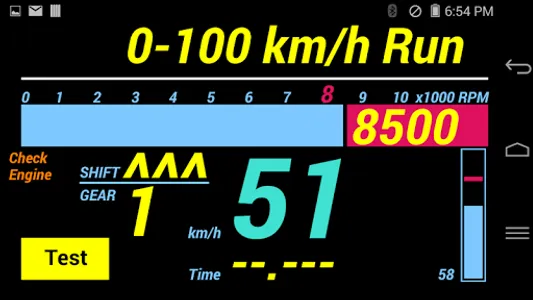 ADD-111R (OBD2 digital dashboa screenshot 4