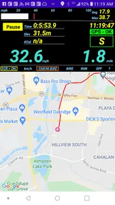 ADD-BIKE (GPS based biking/run screenshot 0