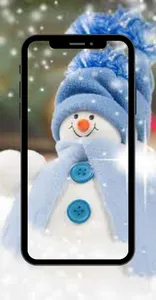 Snowman Wallpaper screenshot 2