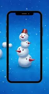 Snowman Wallpaper screenshot 3