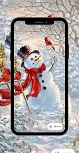 Snowman Wallpaper screenshot 4