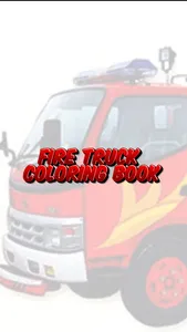 fire truck coloring book screenshot 2