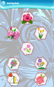 Coloring Garden Flowers screenshot 1