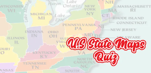 U.S States Maps Quiz screenshot 0